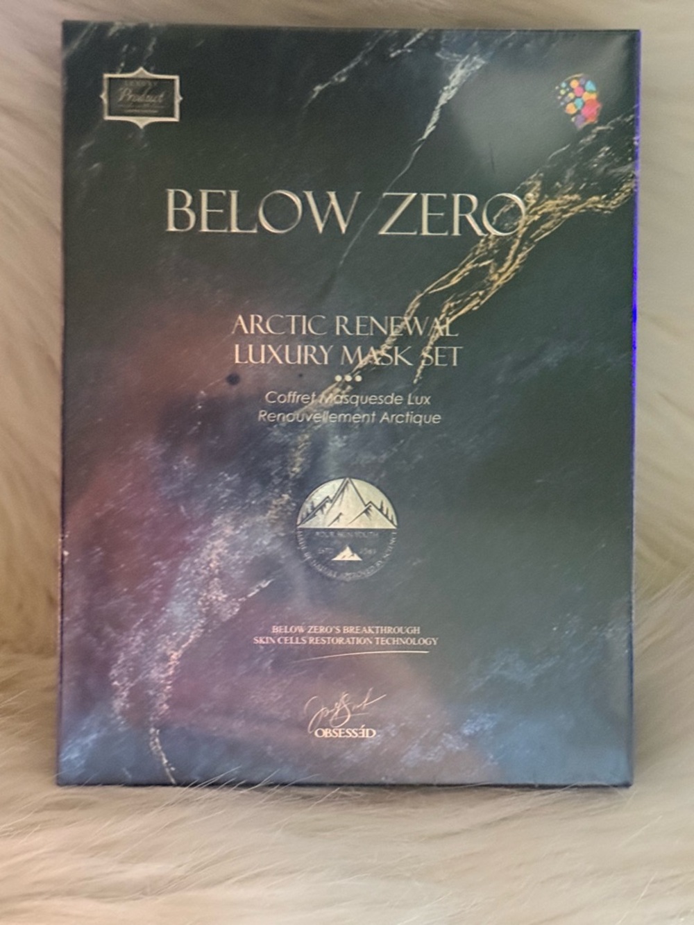 FREE SHIPPING! Below Zero Arctic Renewal Luxury 6 Mask Set